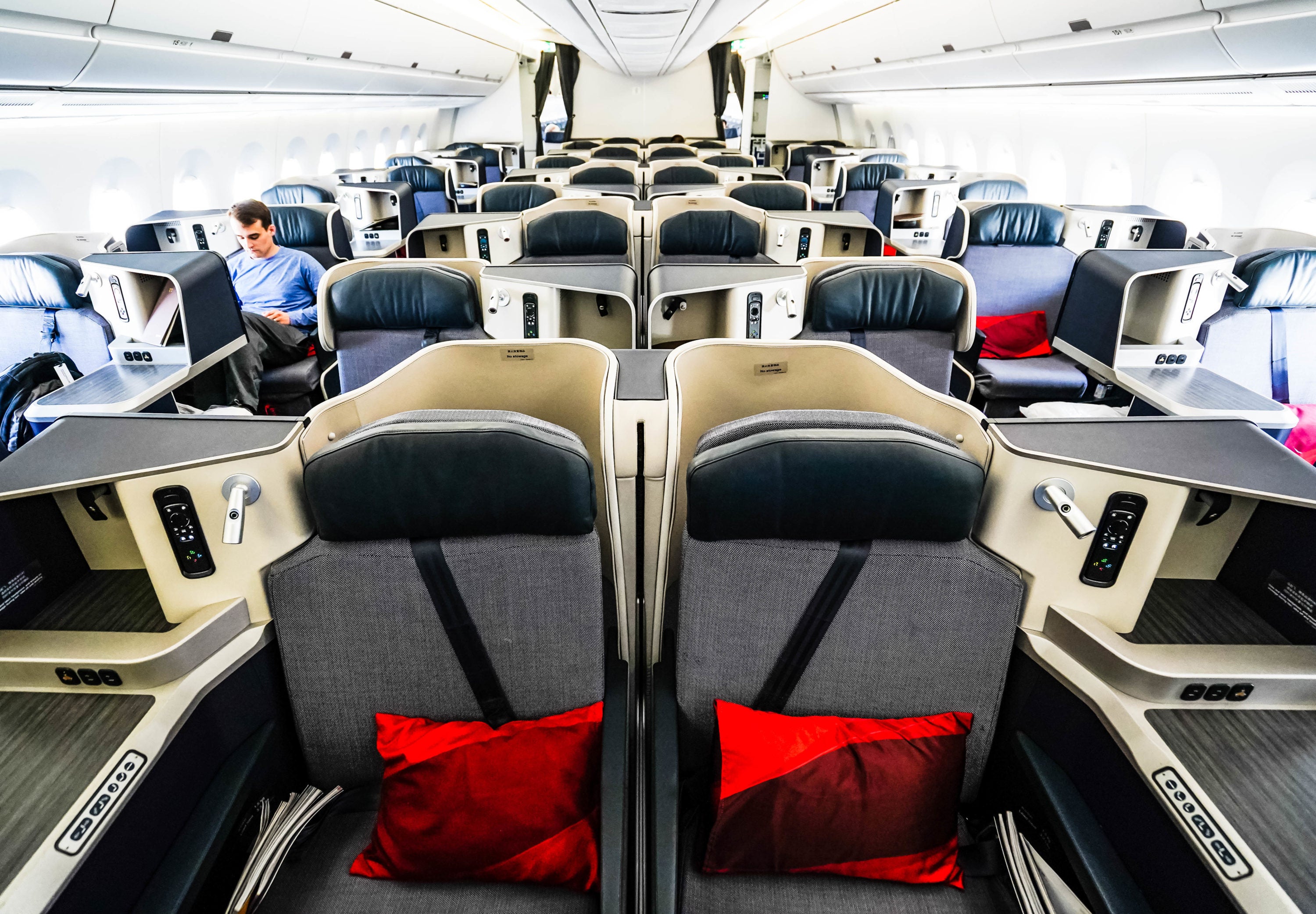 Hainan Airlines A350 Business Class Cabin - Cherag Dubash