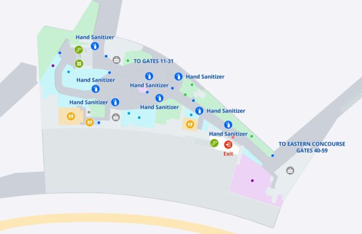 LaGuardia Airport In New York LGA Terminal Guide 2023   LaGuardia Airport Terminal B Concessions Level 732x474 