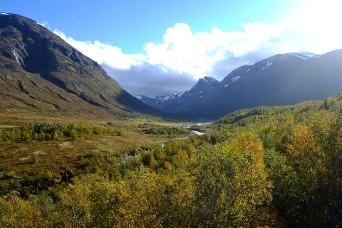 Mountain view in Norway