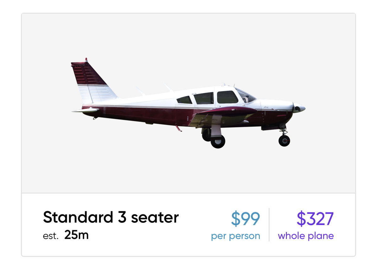 Pricing for Blackbird Between San Francisco and Napa