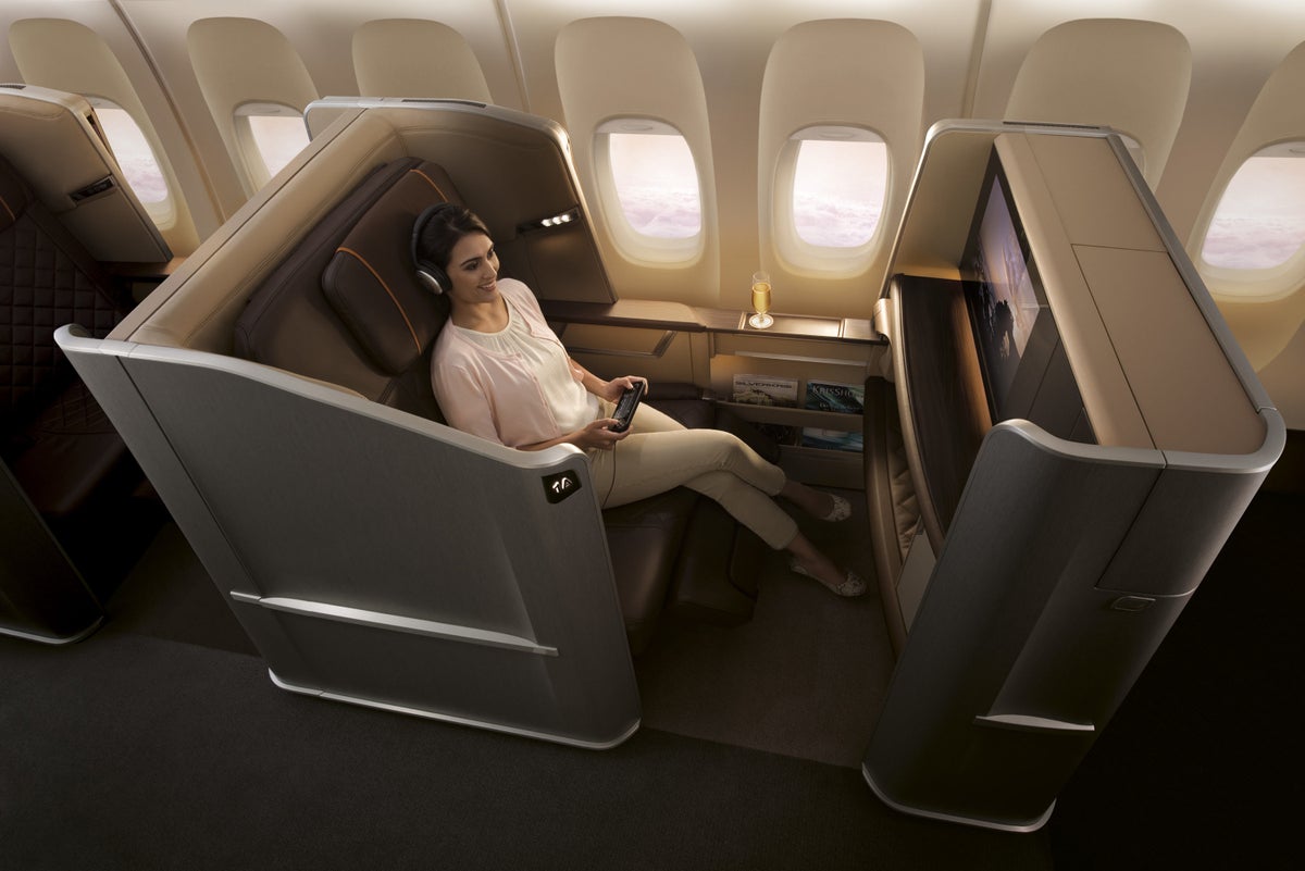 Singapore Airlines Boeing 777 First Class