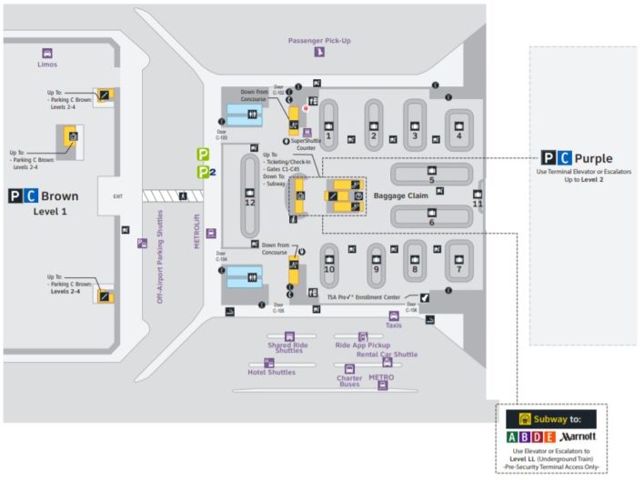 George Bush Intercontinental Airport [IAH] - Terminal Guide [2022]