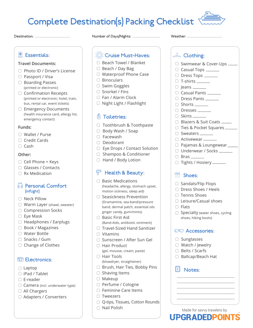 easy-printable-cruise-vacation-packing-checklist-updated-2022