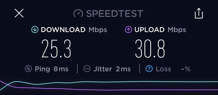 The United Club Wi-Fi Speed Test
