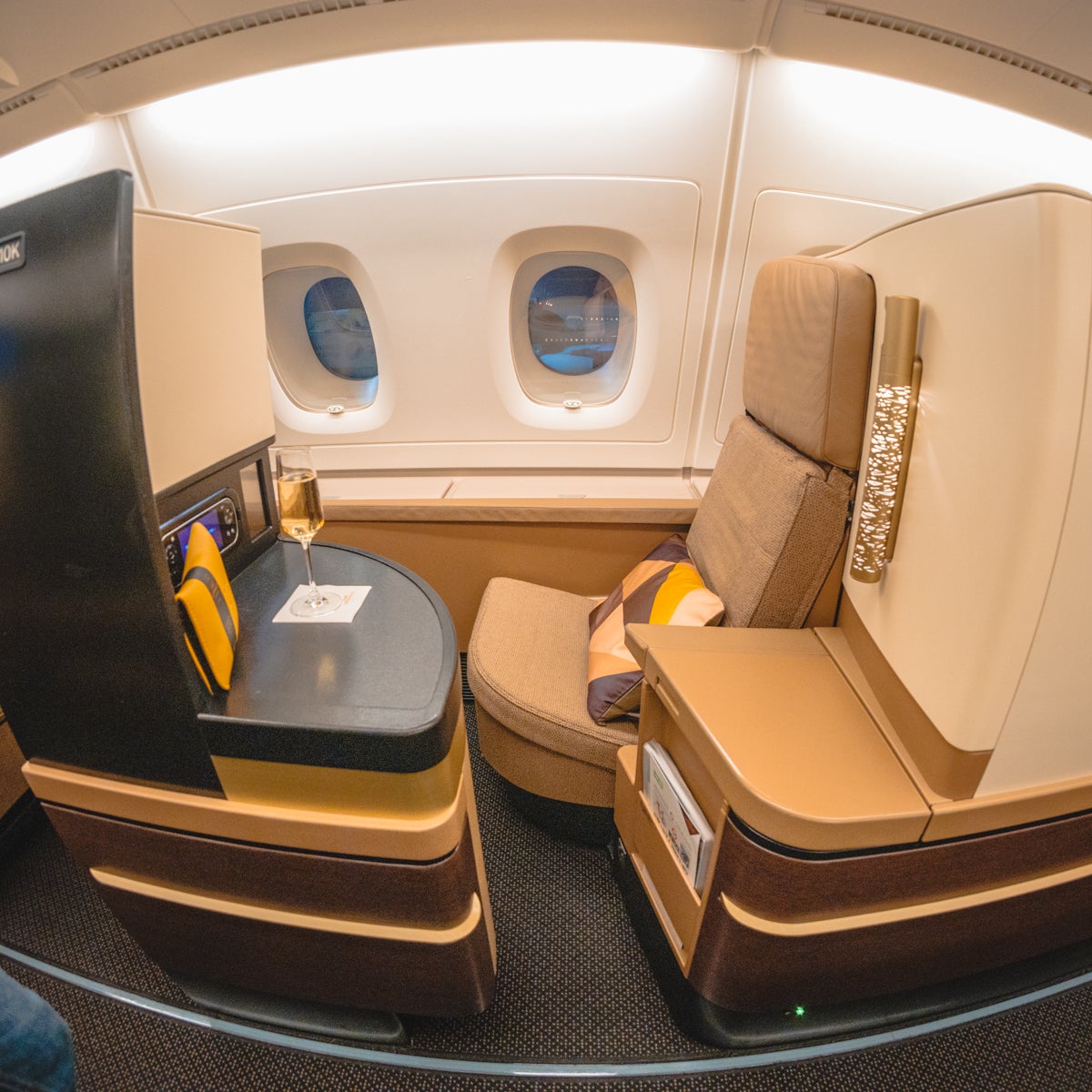 Etihad Airways Airbus A380 Business Studio Seat