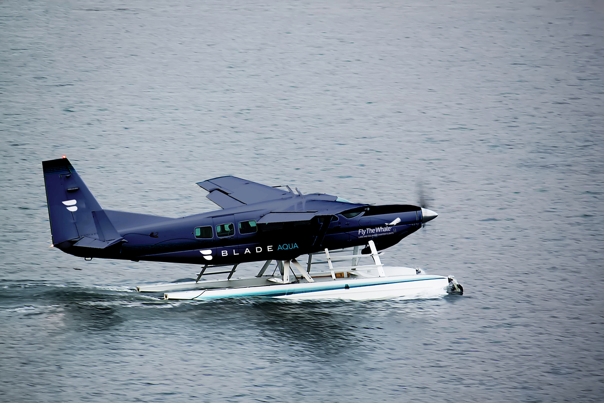 Blade Seaplane in the East River