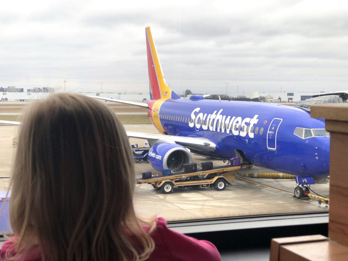 Flying Southwest with kids