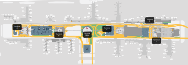 George Bush Intercontinental Airport [IAH] - Terminal Guide [2022]