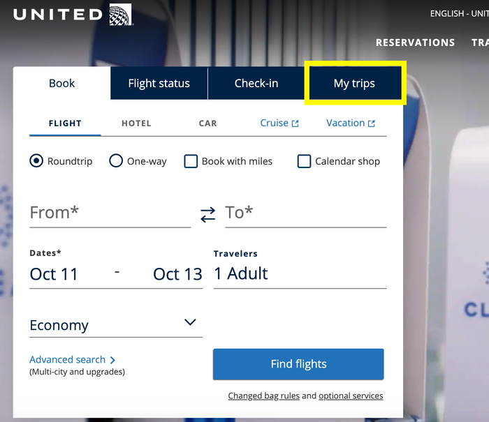 United Flight Cancel