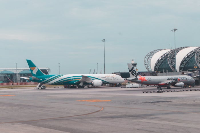 Oman Air Boeing 787-9 at Bangkok