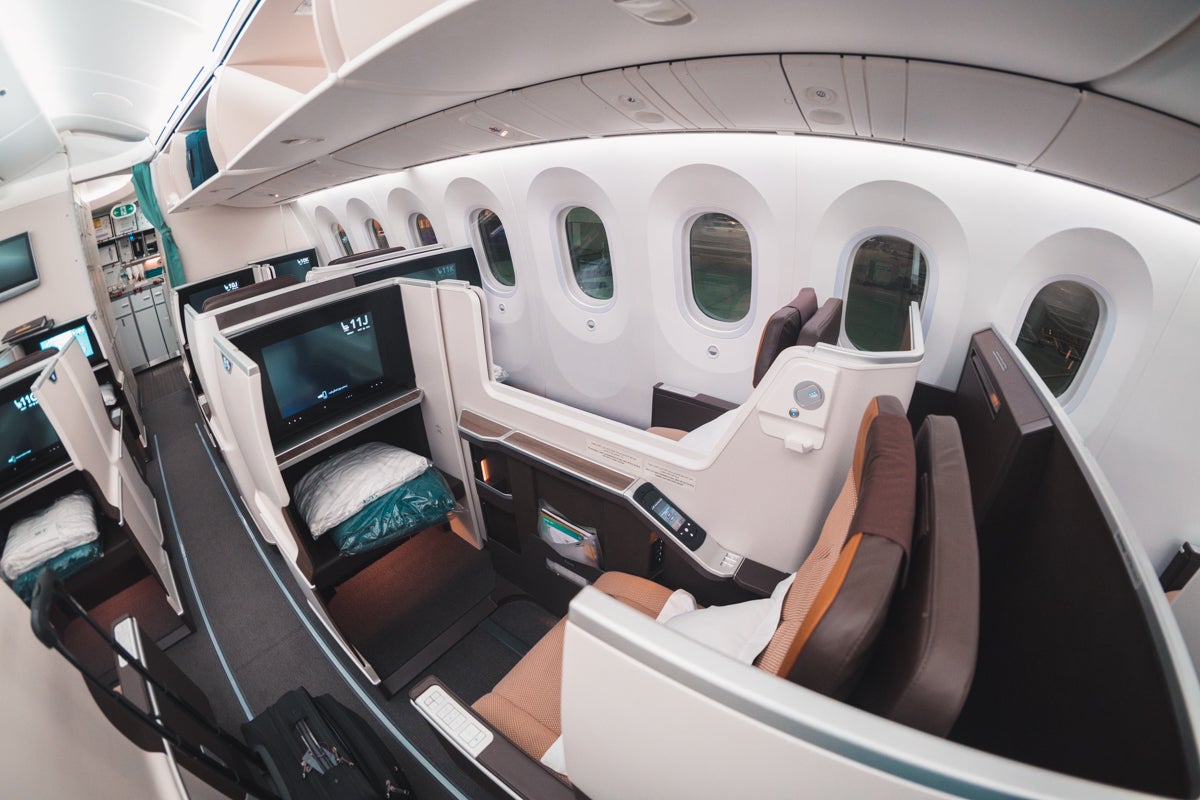 Oman Air Boeing 787-9 Business Class Window Seats