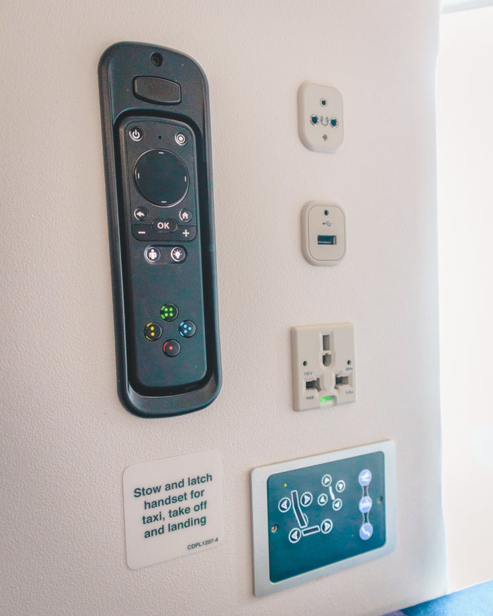 Finnair Airbus A350 Business Class IFE Remote