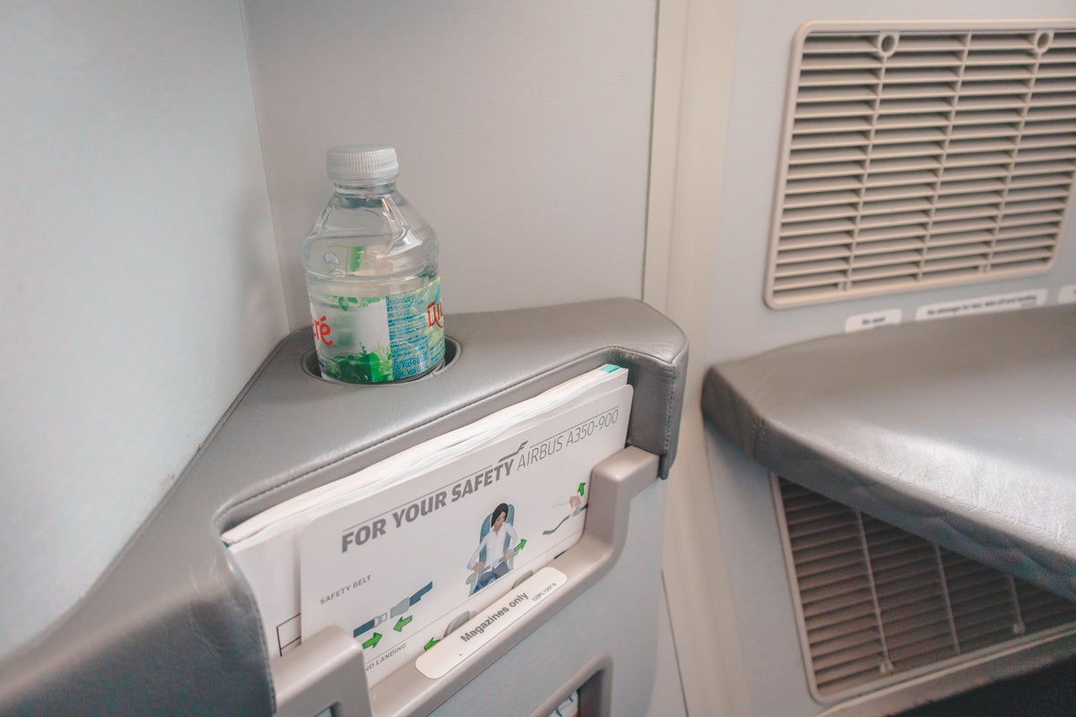 Finnair Airbus A350 Business Class Water Bottle Holder