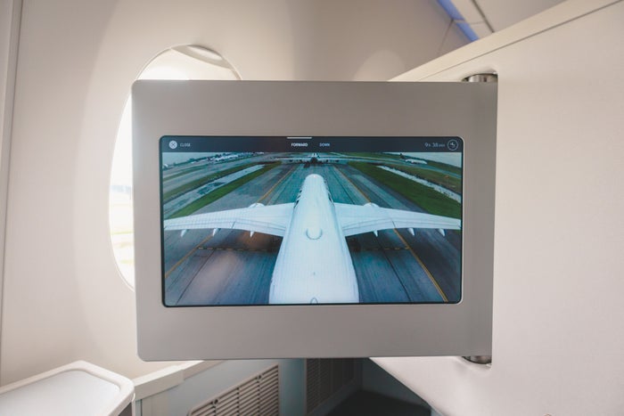 Finnair Airbus A350 Business Class Tailcam
