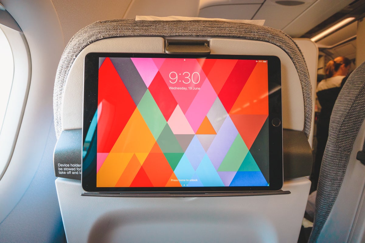 Finnair Airbus A321 Business Class Tablet Holder