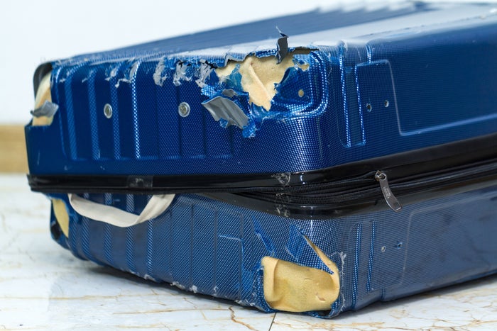 A Broken Suitcase