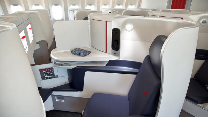 Air France Business Class Reverse Herringbone Air France Business Class Reverse Herringbone