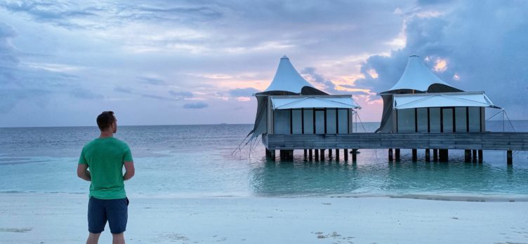 Alex Miller of Upgraded Points, Maldives, W Spa