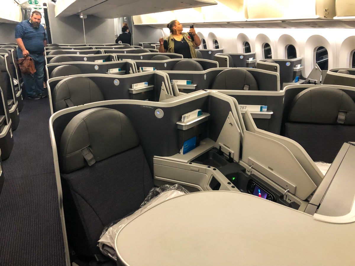 American Airlines 787-9 Flagship Business Class cabin