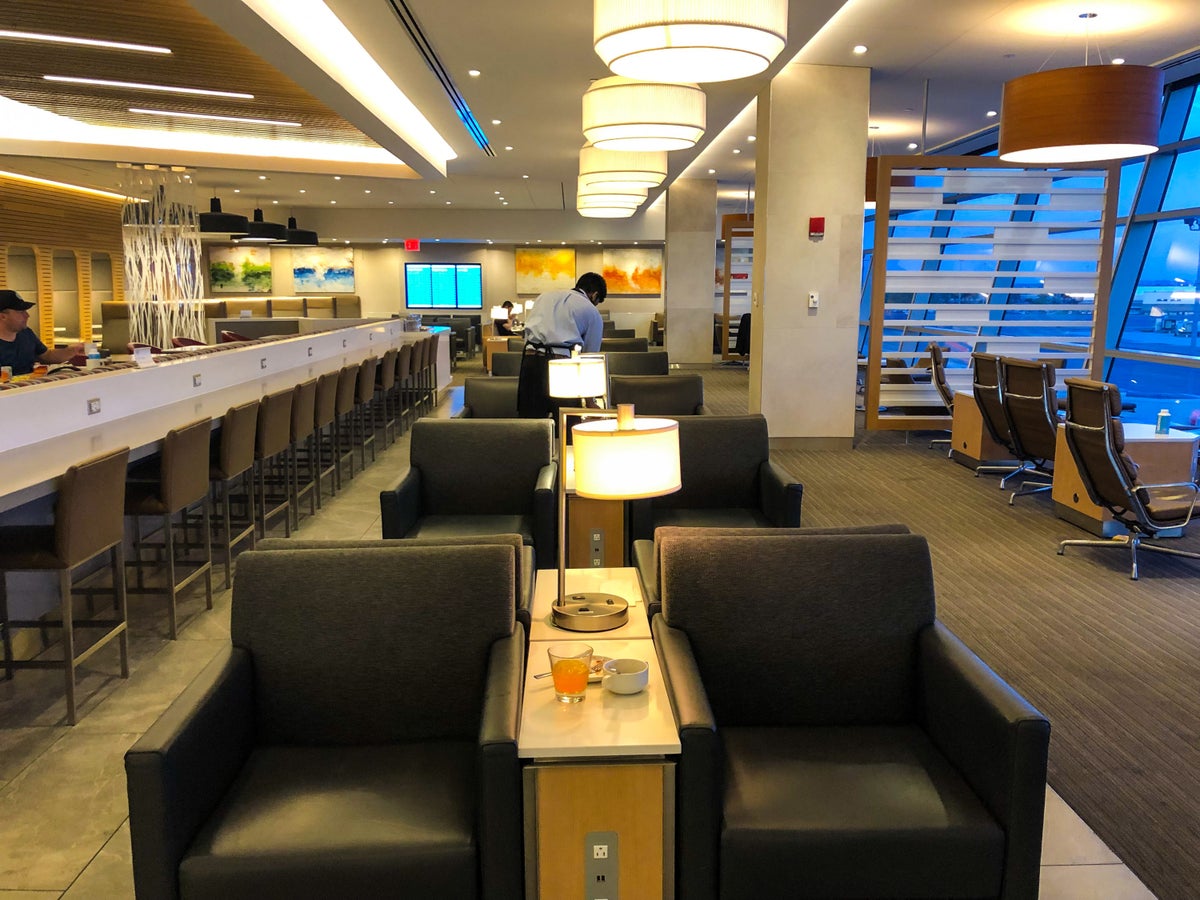 American Airlines Flagship Lounge JFK seating area 5