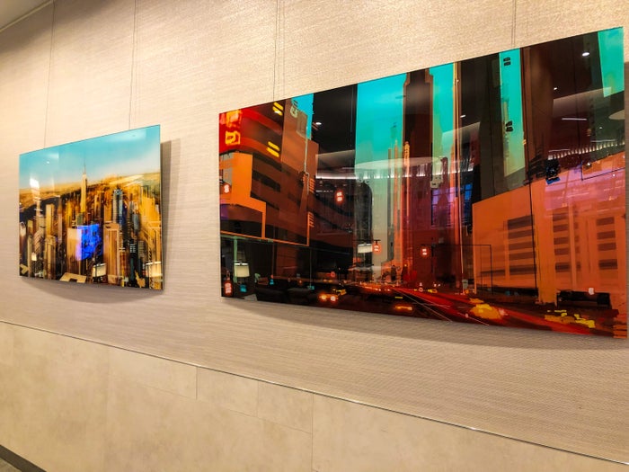 American Airlines Flagship Lounge JFK wall art