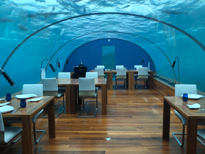 Conrad Maldives Underwater Restaurant 2