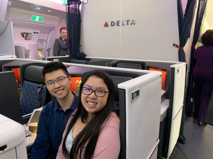 Delta One A330-300 Delta One Suites A350-900 Sitting Photo
