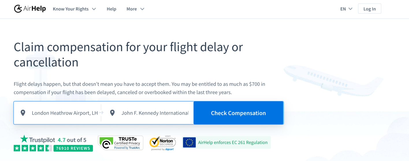 Airhelp Review - Compensation For Delayed Or Canceled Flights