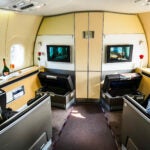 Lufthansa B747-8 First Class Seat 1A and 1K - Cherag Dubash