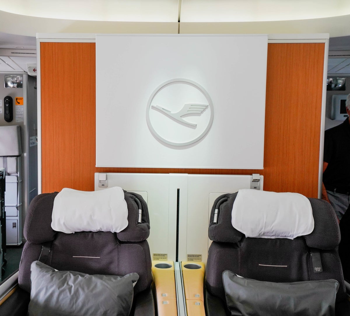 Lufthansa B747-8 First Class Seats 3D and 3G - Cherag Dubash