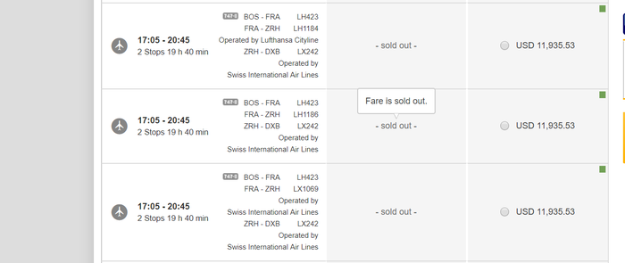 Lufthansa B748 First Class Cash Booking - Cherag Dubash