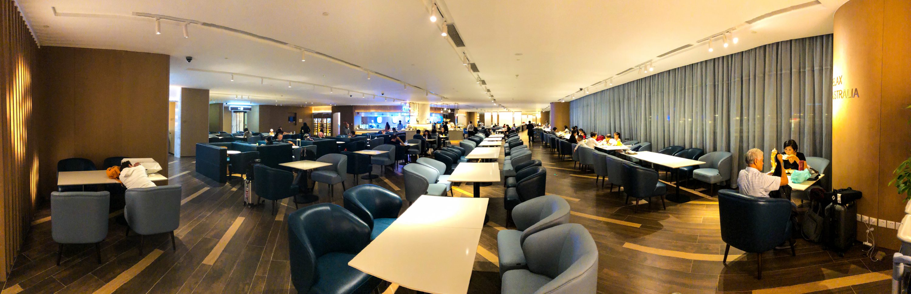 PVG Airport VIP Lounge 137:n pääistuinalue