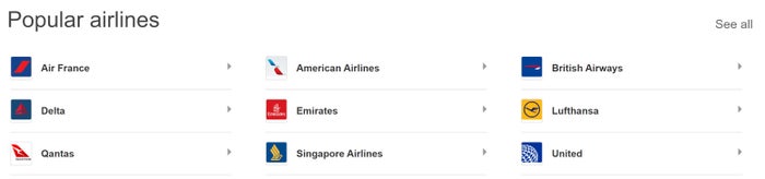 Popular Airlines SeatGuru