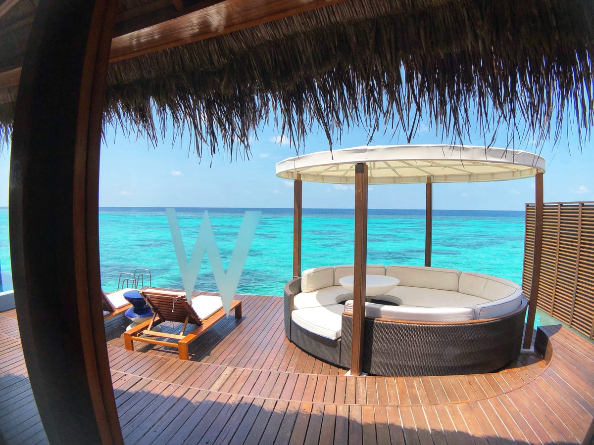 W Maldives, Overwater Suite, Private Patio Over Ocean