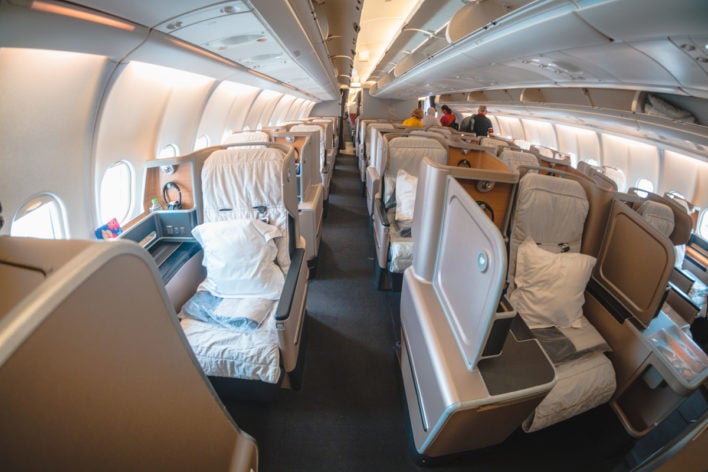 Qantas A330 300 Business Class Seats