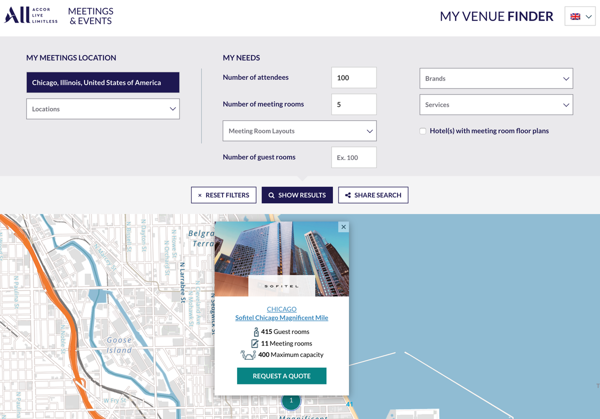Find a Accor Live Meetings Venue