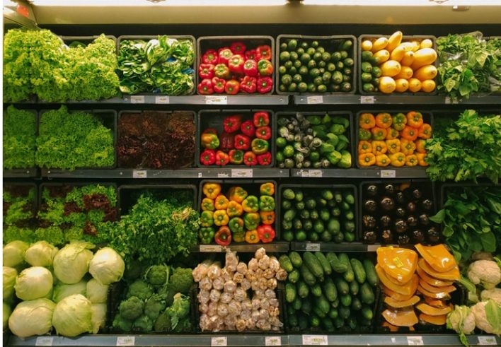 Grocery store produce