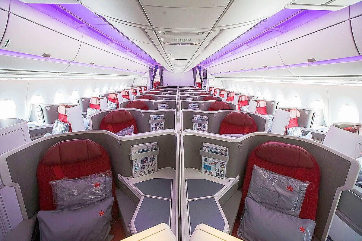 Hong Kong Airlines A350 new Business Class cabin