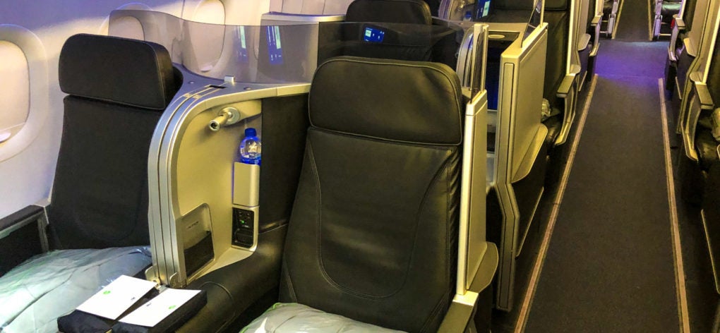 JetBlue Mint A321 left cabin