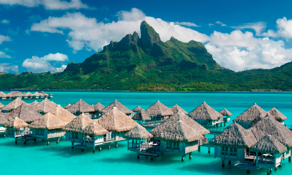 Use Marriott points to stay at this beautiful resort in Bora Bora. Image Credit: Marriott