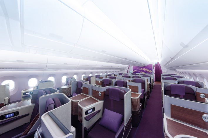 Thai Airways A350 Interior Thai Airways A350 Interior