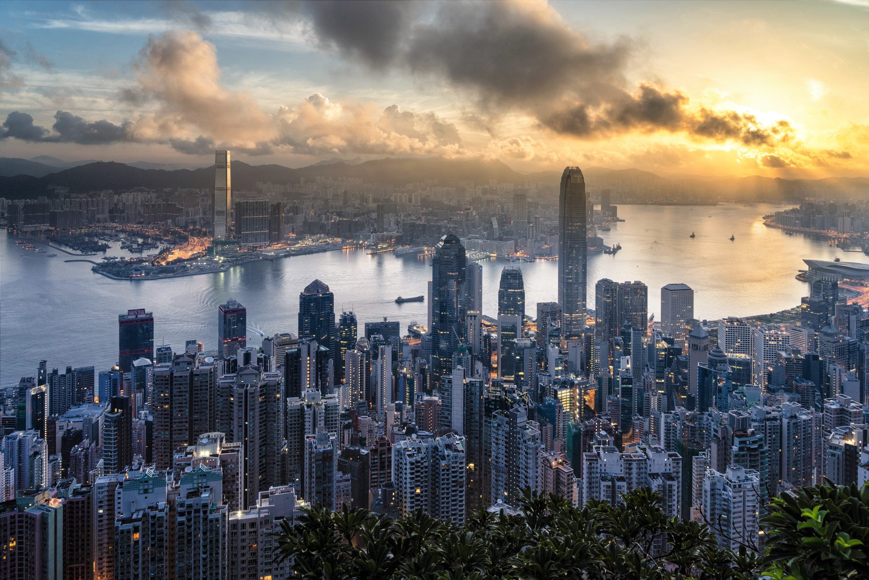 View of Hong Kong From Victoria Peak