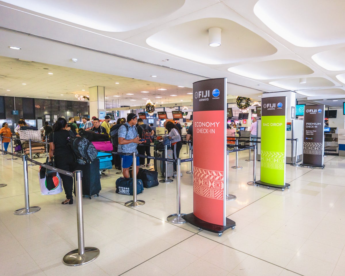 Fiji Aiways Check-In Sydney Airport