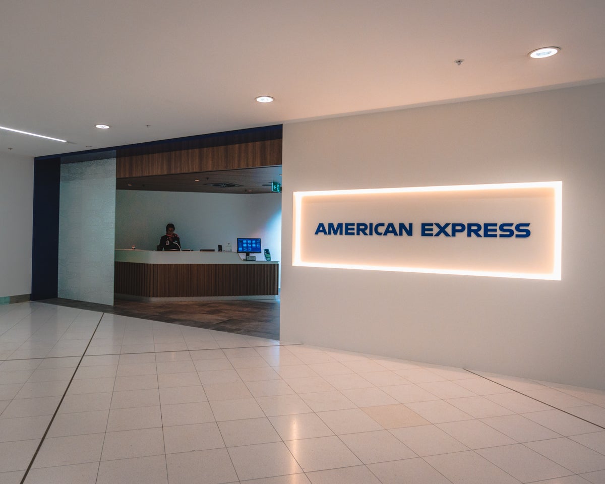 American Express Lounge Entrance Sydney Airport