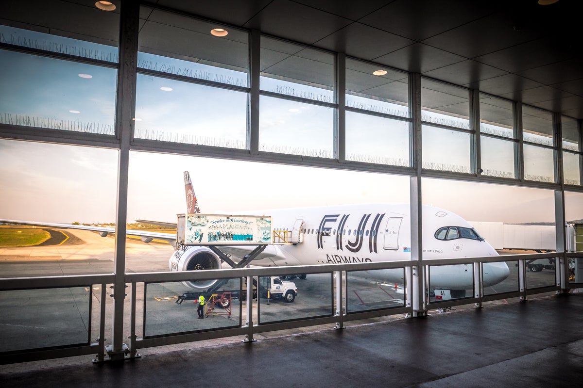 Fiji Airways Airbus A350 at Nadi International Airport