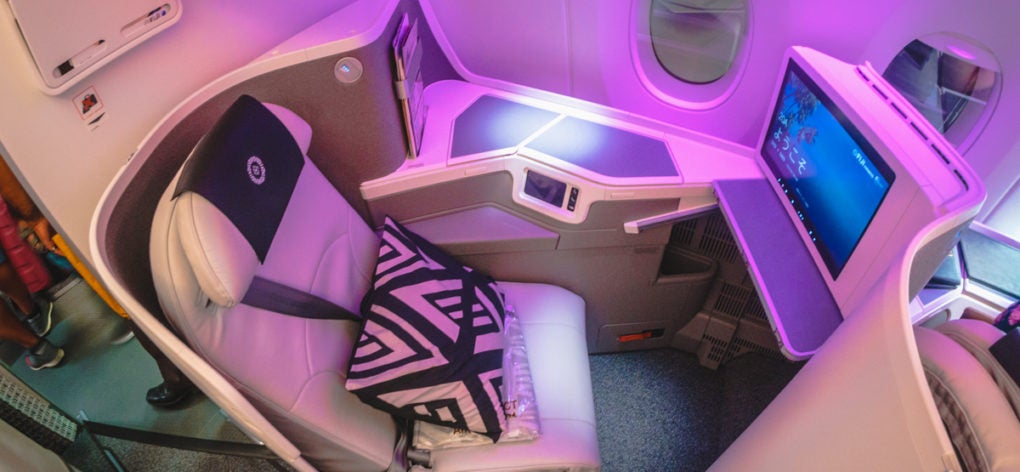 Fiji Airways Airbus A350 Window Seat