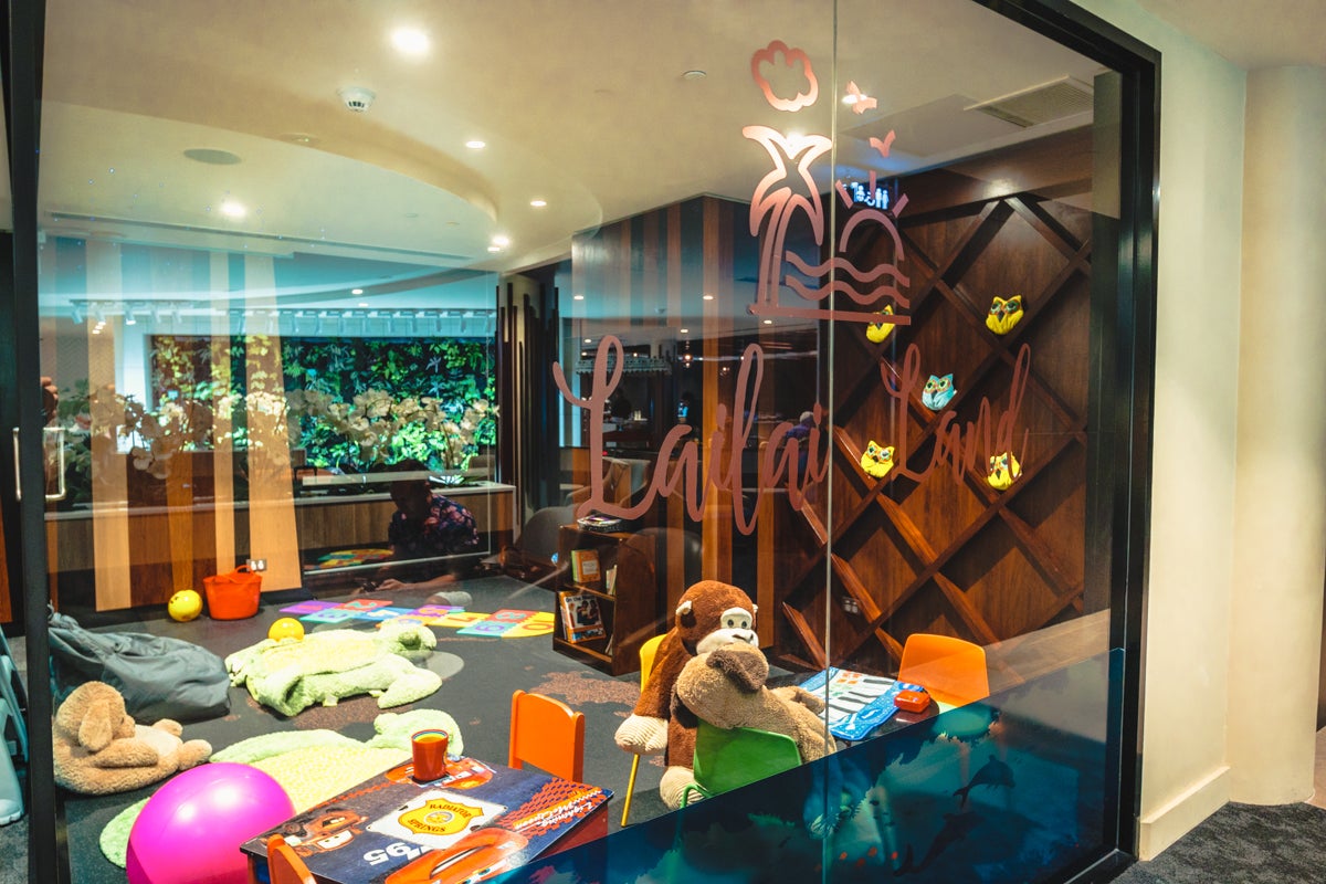 Fiji Airways Premier Lounge Kids Play Room