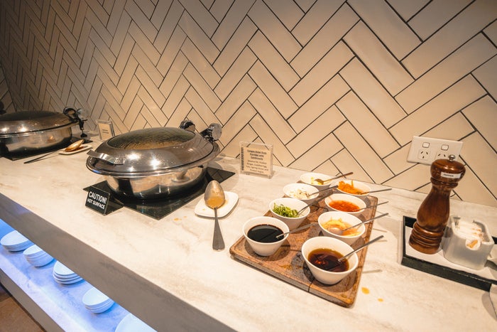 Fiji Airways Premier Lounge Buffet Asian Option