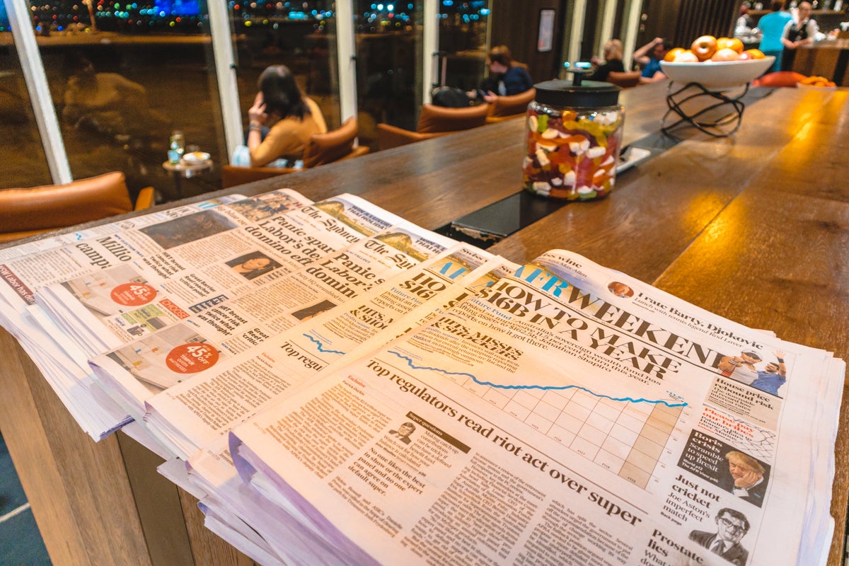 Old American Express Lounge at Sydney International Airport