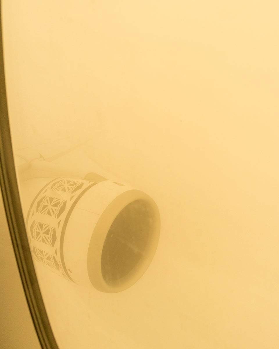Fiji Airways Airbus A350 Sydney Smoke